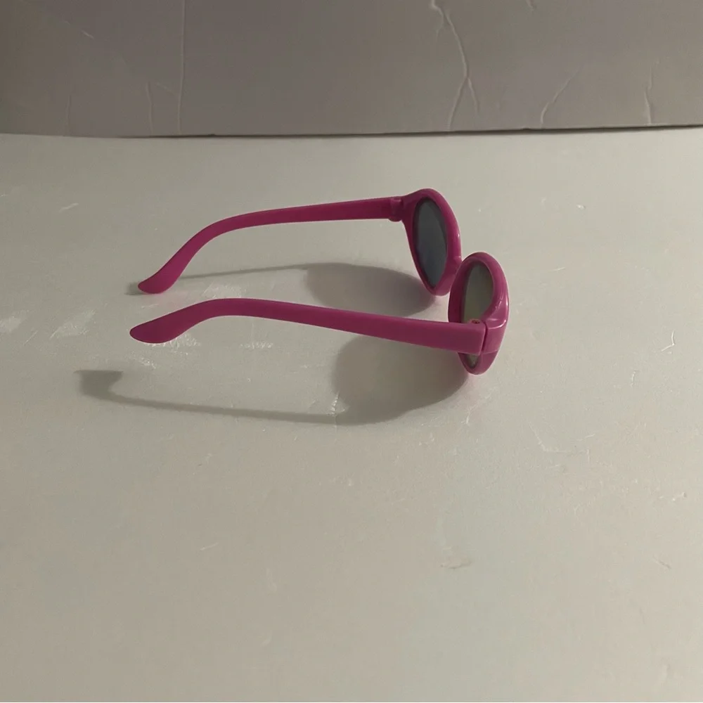 Girls Pink Sunglasses Black Lenses